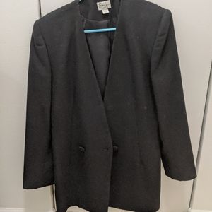 Emily’s vintage wool blazer